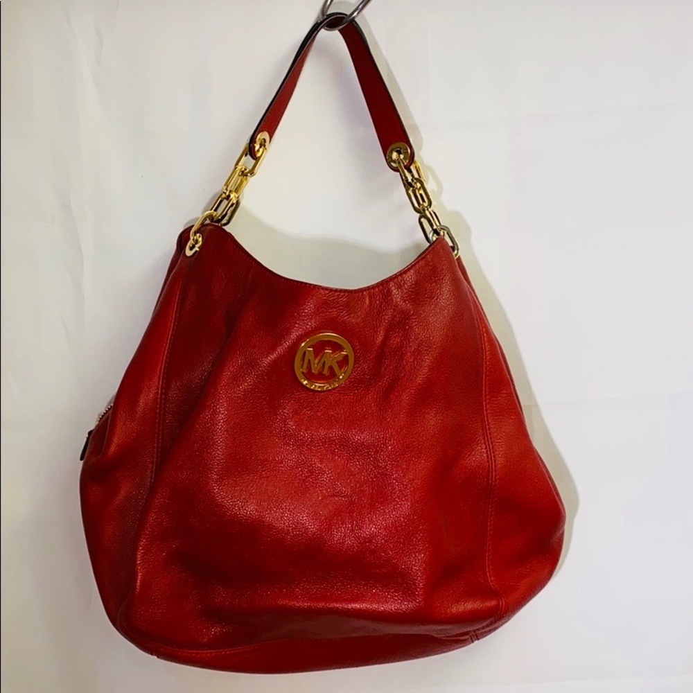 NWOT Michaels Kors red bag